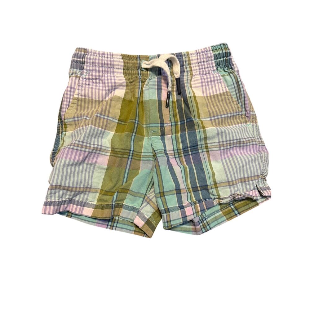 Vineyard Vines 4T plaid elastic waist short
